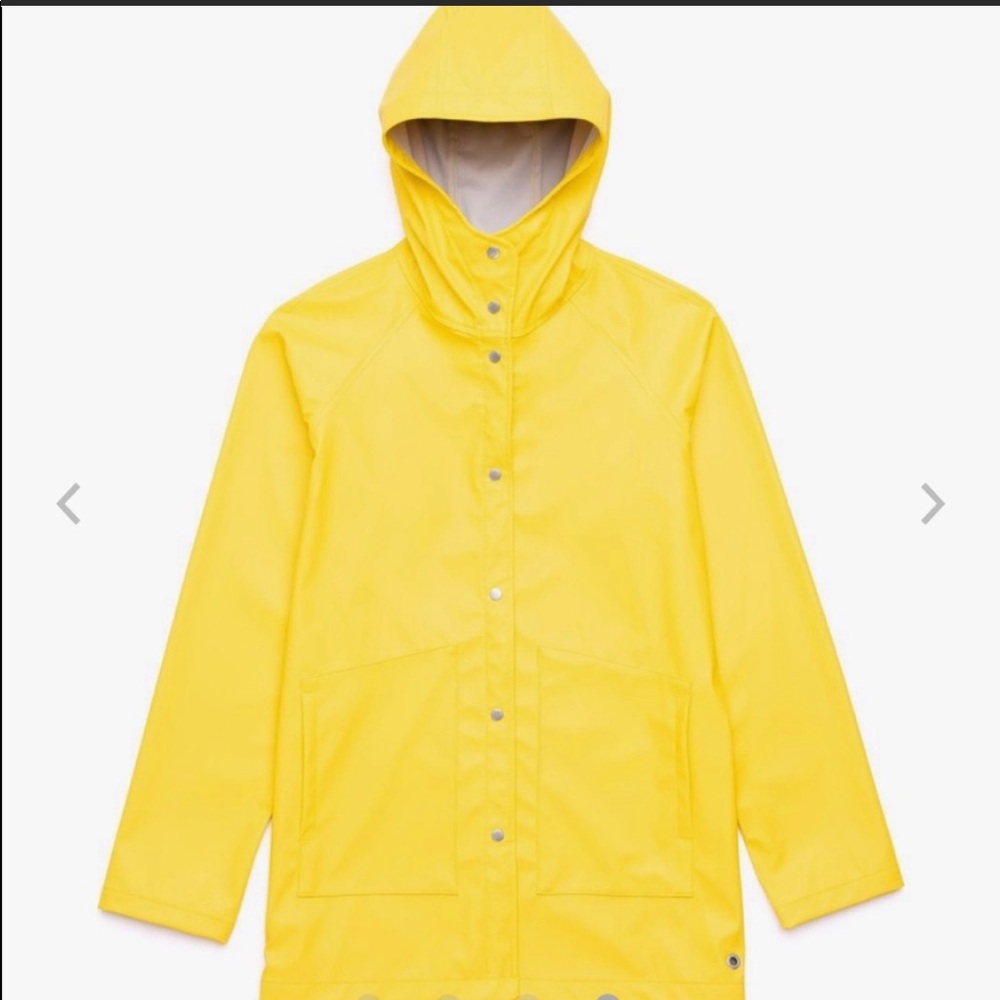 Herschel Yellow Rain Jacket